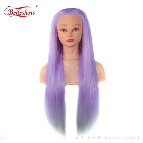 Hot sell wholesale cheap corn whisker wig mold head synthetic wig bride's hair styling teaches head model